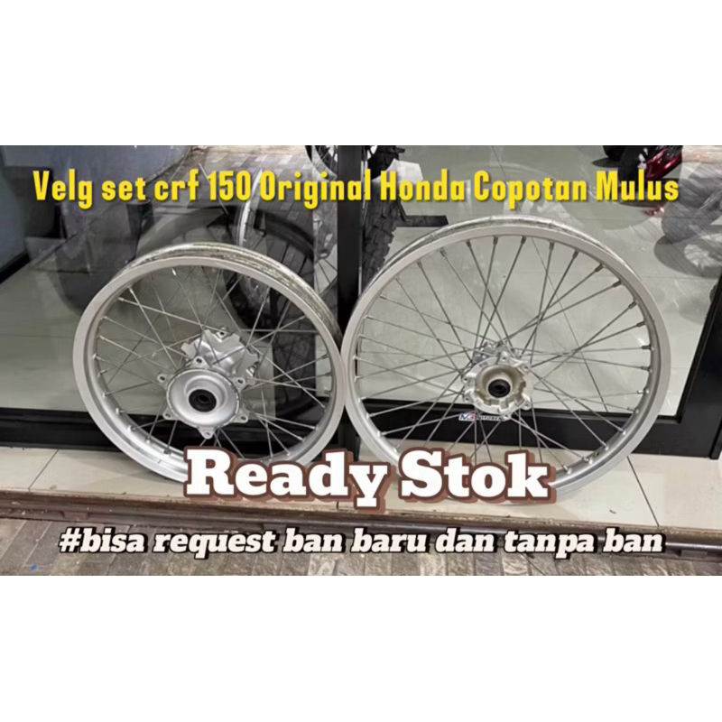 Velg Ori Crf 150 Siap pasang Ban
