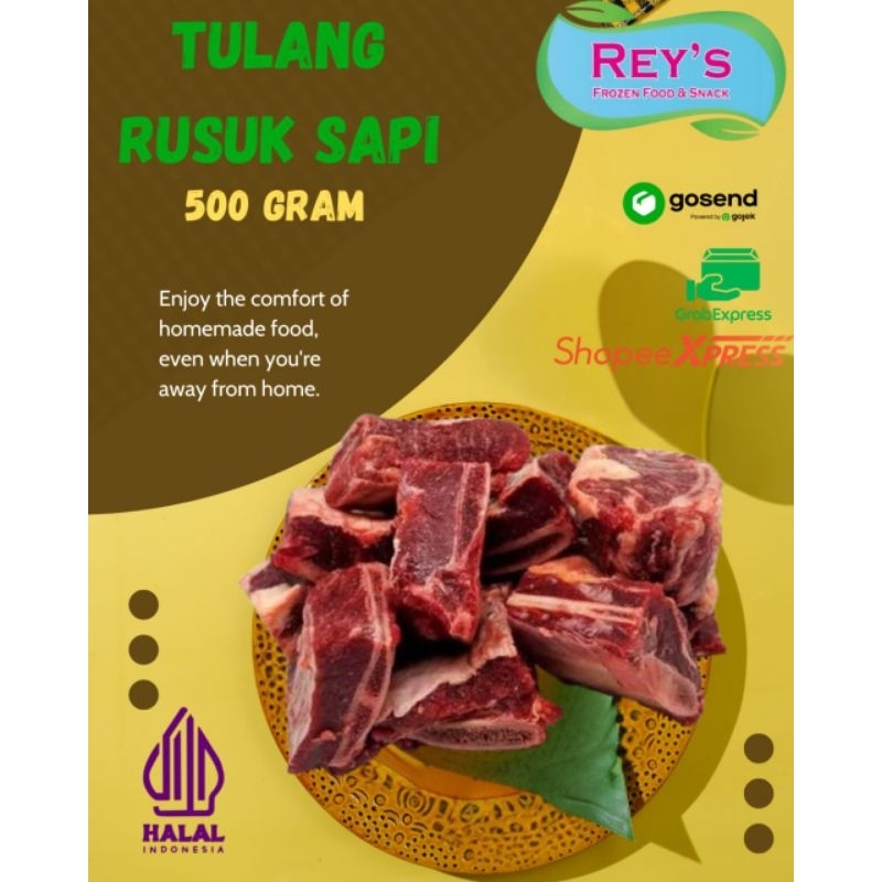 Tulang  rusuk sapi