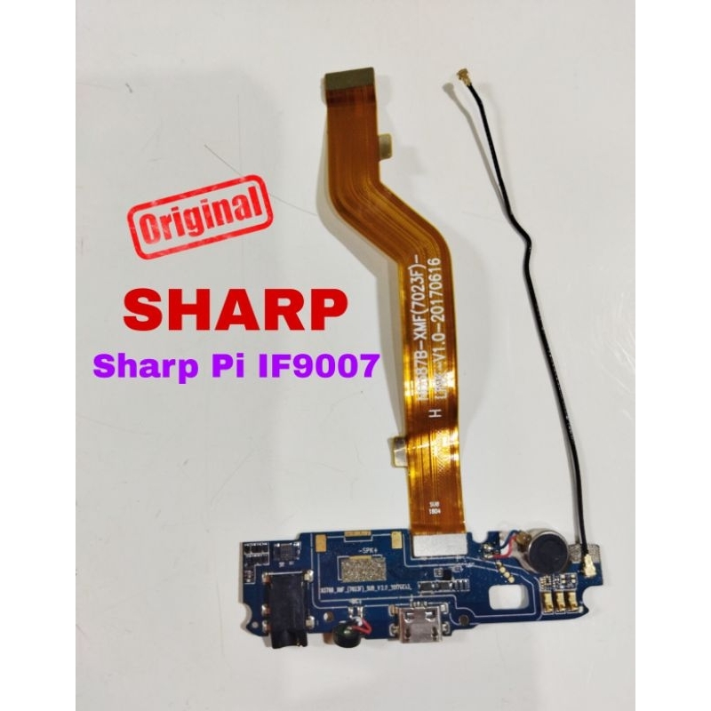 Sharp pi if9007 9007 papan board charger konektor cas flexibel kabel antena original copotan