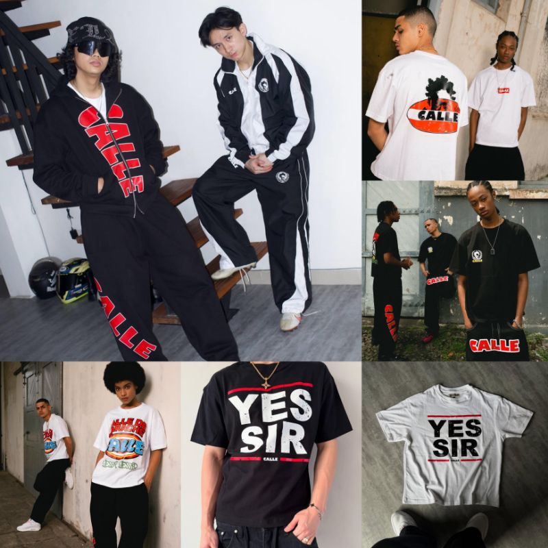 CDL "CALLE" DE LARACHE ZIP HOODIE/PANTS/TSHIRT/CROPTOP/GAMIS/JEANS - CALLE DE LARACHE