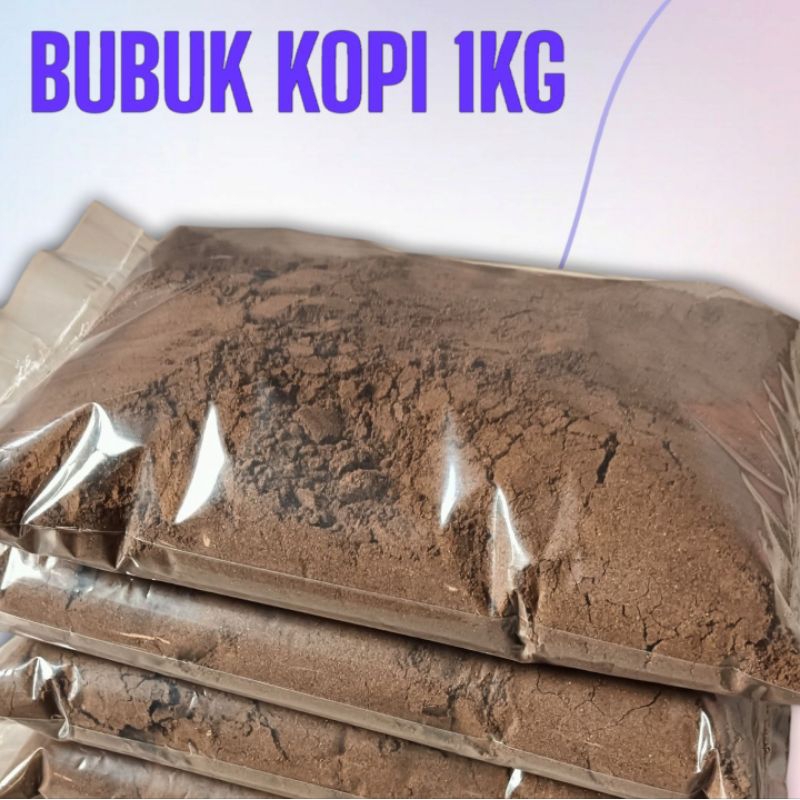 

1 KG BUBUK KOPI HALUS ROBUSTA ARABICA TUBRUK