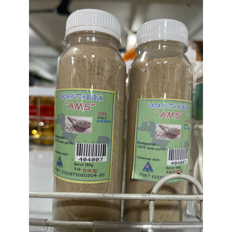

Lada Putih Bubuk BANGKA 150g