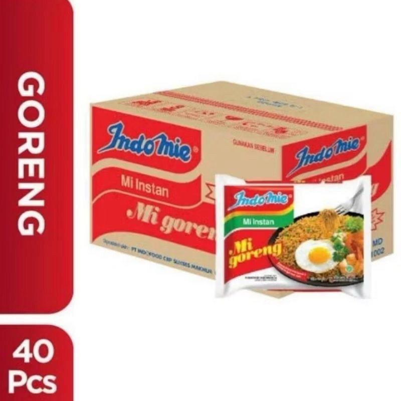 

indomie goreng 40 PCS 1Dus INSTAN