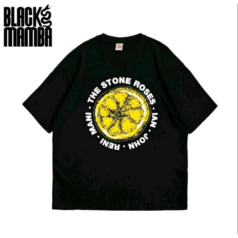 KAOS VINTAGE | KAOS BAND | The Stone Roses | COTTON COMBED 24s PREMIUM | BUILT UP  ( Tanpa Jaitan Sa