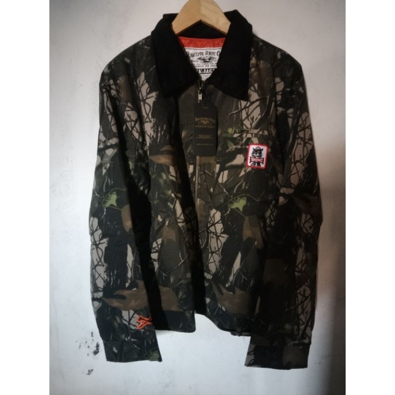 RAWTYPERIOT Tomkit Hunter Work Jacket - Camo