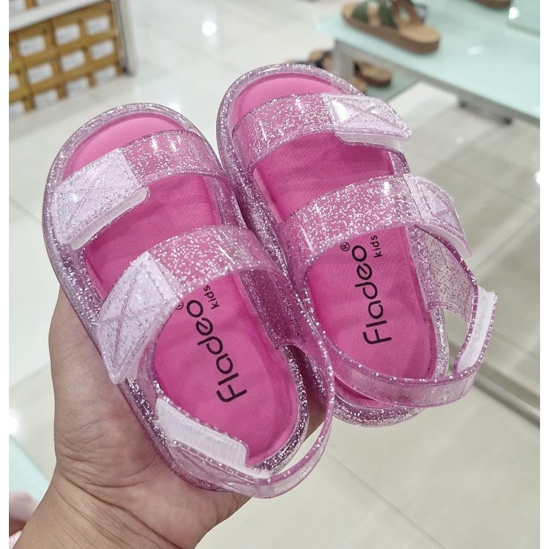 sandal anak wanita karet tali belakang FLADEO KIDS ori matahari