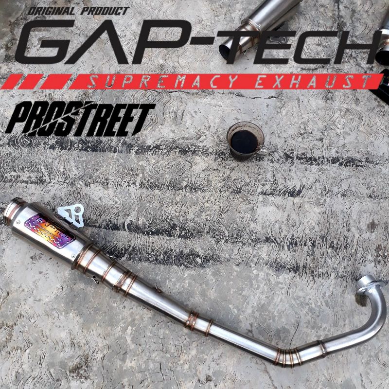Knalpot Prostreet Mx King Type MP-1 Original Gap-Tech