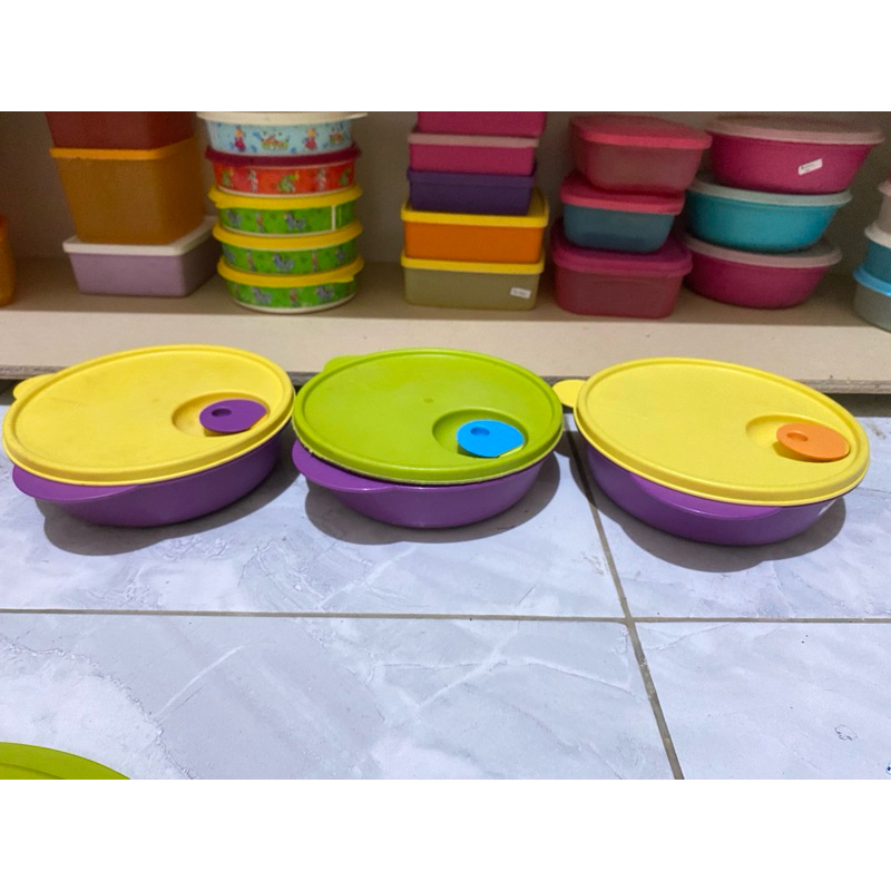tempat makan CWL dewasa tupperware second