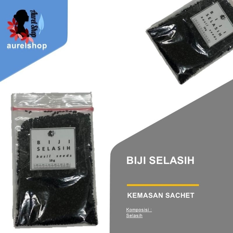 

Biji Selasih murah Kemasan Sachet 10g