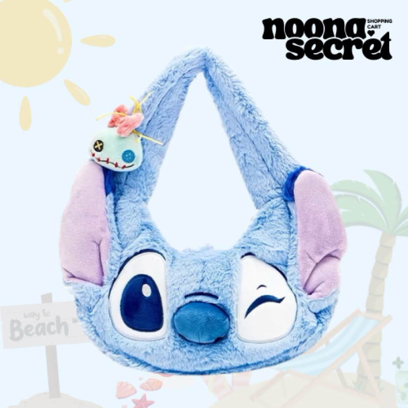 NOONA Jastip KKV Ohsome x Disney Series Stitch Mini Sling Bag Tas Selempang Mini Sling Bag Stitch