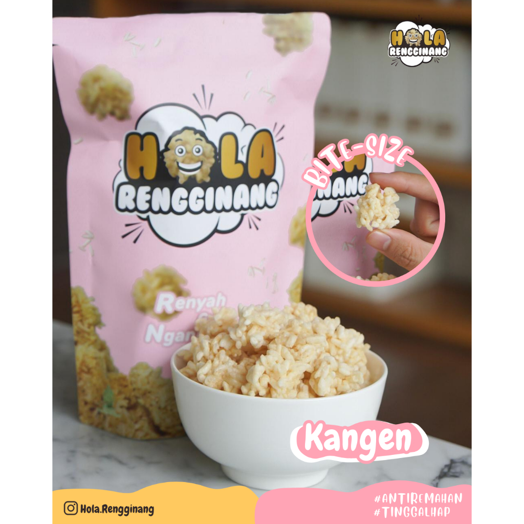 

Hola Rengginang Rasa Kangen (Original Nostalgia) 100gr