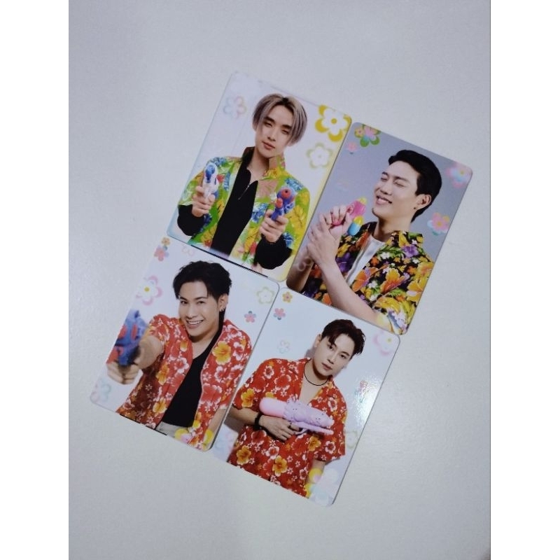 Collectible Card CC Boys Songkran GMMTV William Hong Nut Joong Nanon Perth Great First Singto Boun N