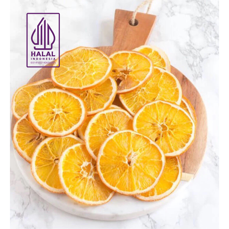 

HARVESTEA HALAL [GROSIR] PREMIUM DRIED FRUIT ORANGE | JERUK KERING 250 gram