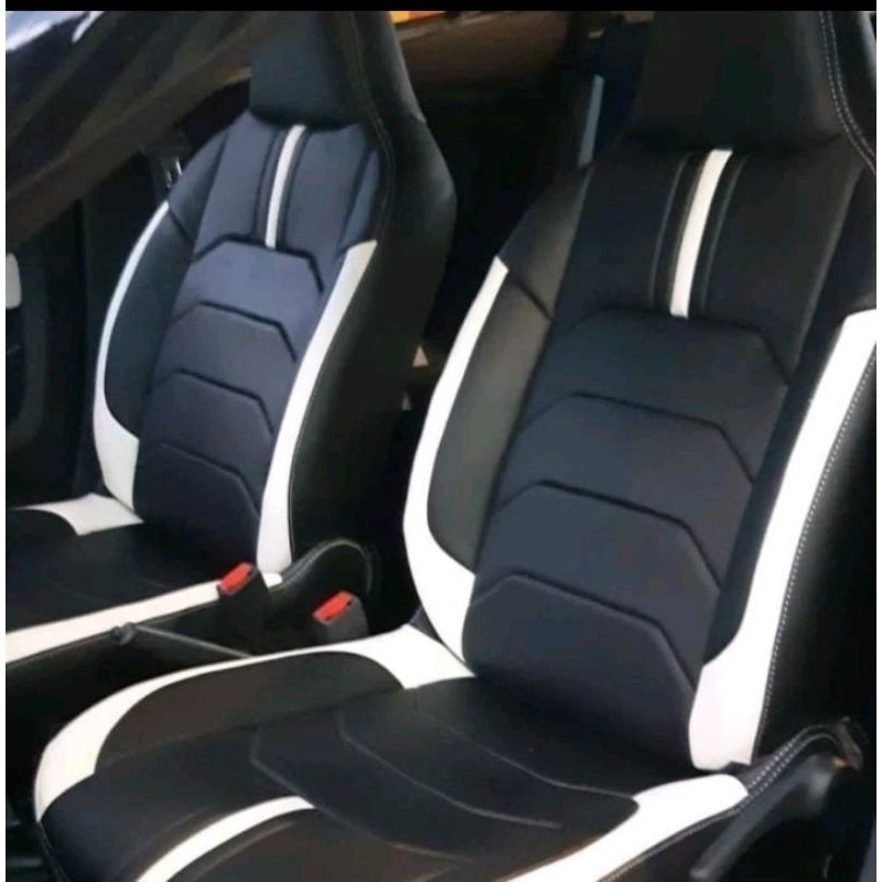 sarung jok mobil calya dan Sigra 3 baris full seat jok