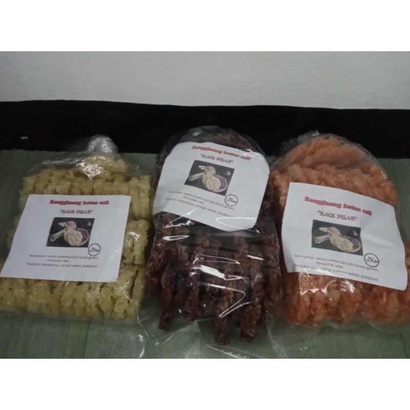 

Rengginang ketan asli RAOS PISAN oleh oleh khas Sukabumi