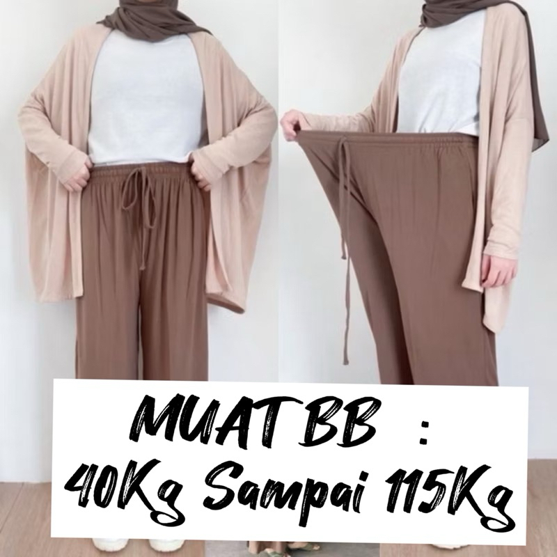 Celana Kulot Premium | Celana Kulot Jumbo Umbrella Super Jumbo