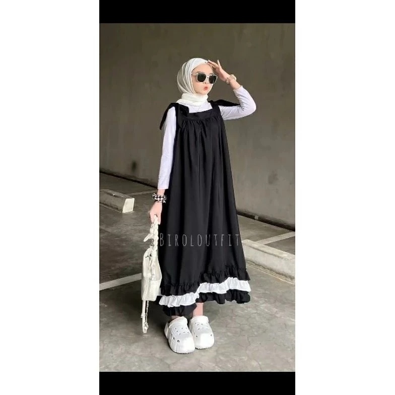 Overall Jiso Overall Dress UMBRELLA Wanita Fashion KODE O9H3