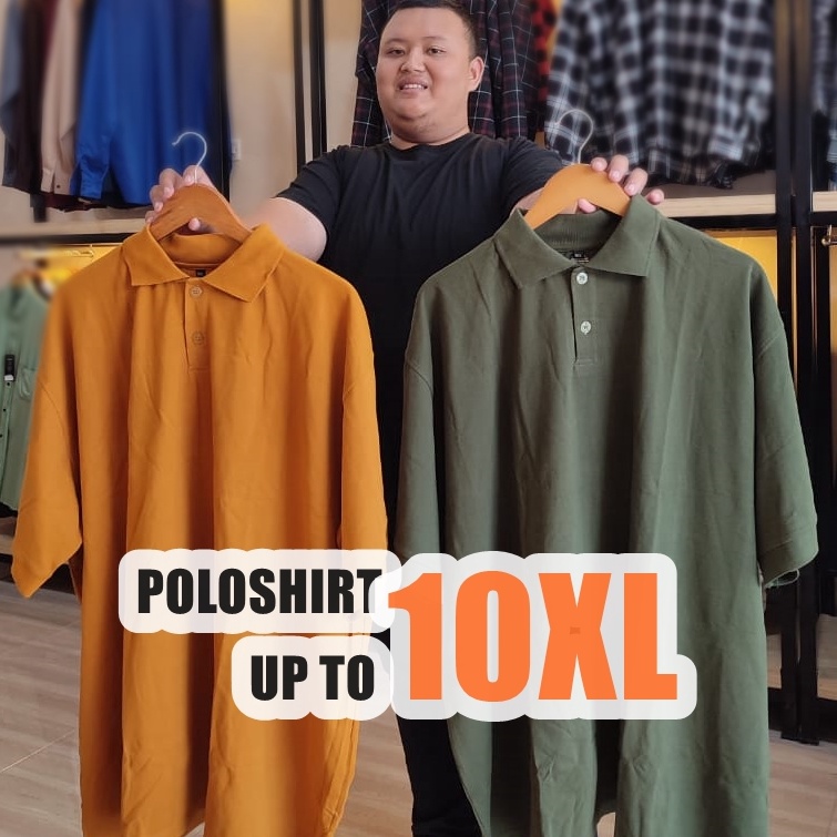 KODE N73X ICW Polo Shirt Pria Jumbo 2XL 3XL 4XL 5XL 6XL 7XL 8XL 9XL 1XL Bigsize Pique Premium Origin