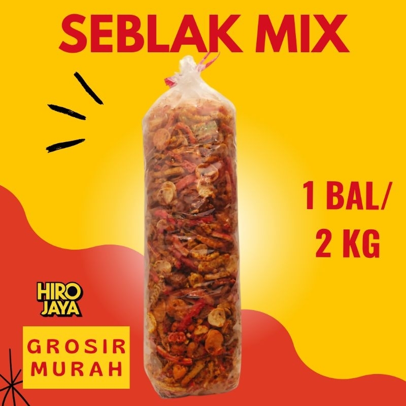 

Seblak Mix Campur Isi Komplit – Kerupuk Jengkol Rafael Genteng Beton | 1bal / 2kg