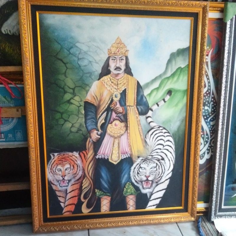 Lukisan Tangan Asli eyang prabu siliwangi