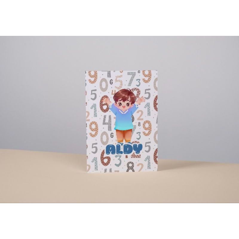 

Sampul Buku Tulis Custom Nama Karakter Lucu dan Unik Ukuran A5 dan B5