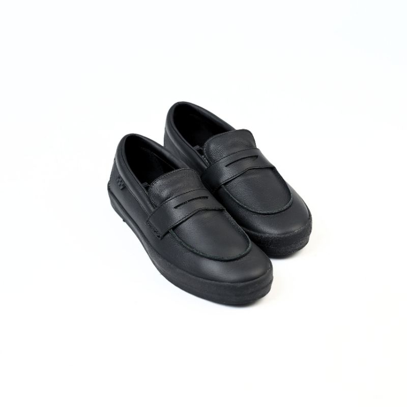 Vans Skate Loafers Black Black LeatherBrand New In Box (BNIB)Resmi PT. GMG