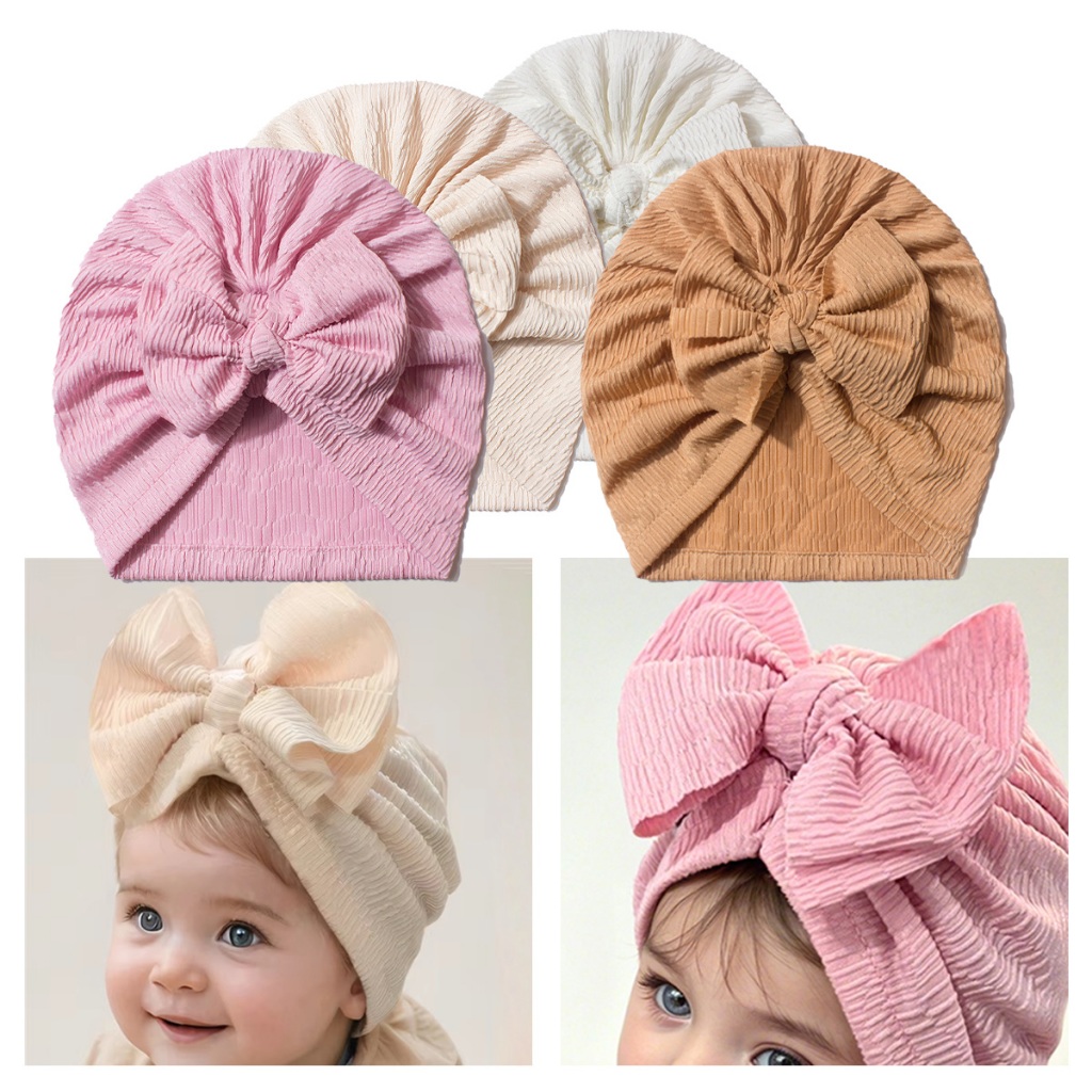 Turban Bayi Pita Kupu bandana anak perempuan Bando Bayi Topi Kupu-kupu Bayi Perempuan Topi Anak-anak