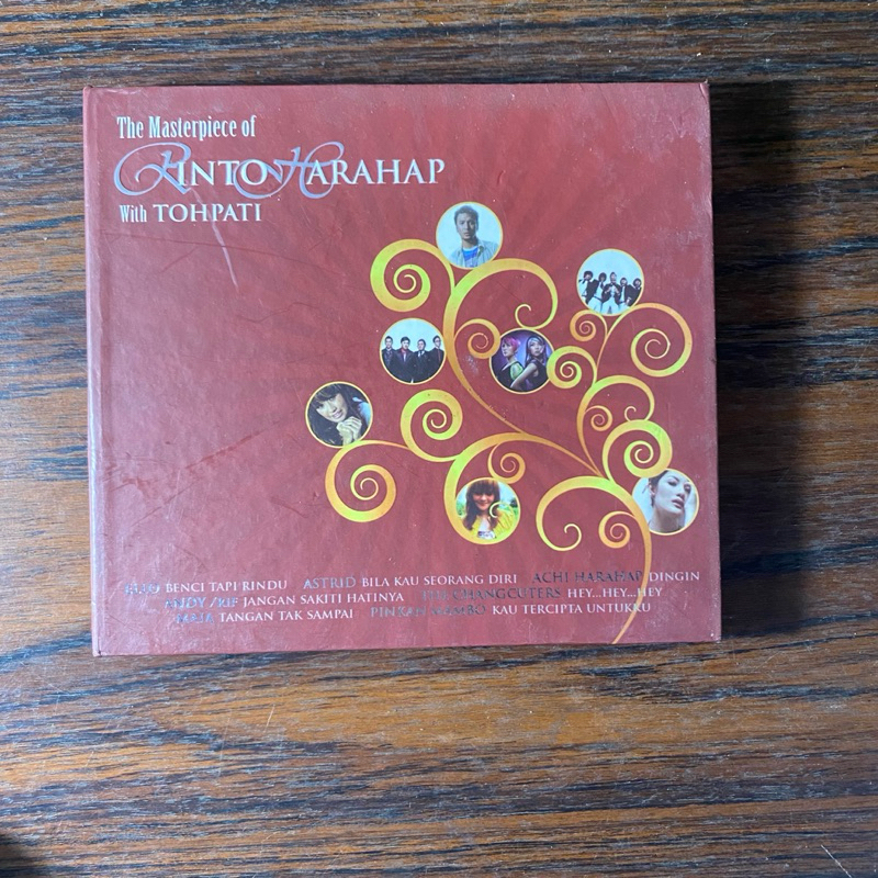 CD THE MASTERPIECE OF RINTO HARAHAP WITH TOHPATI