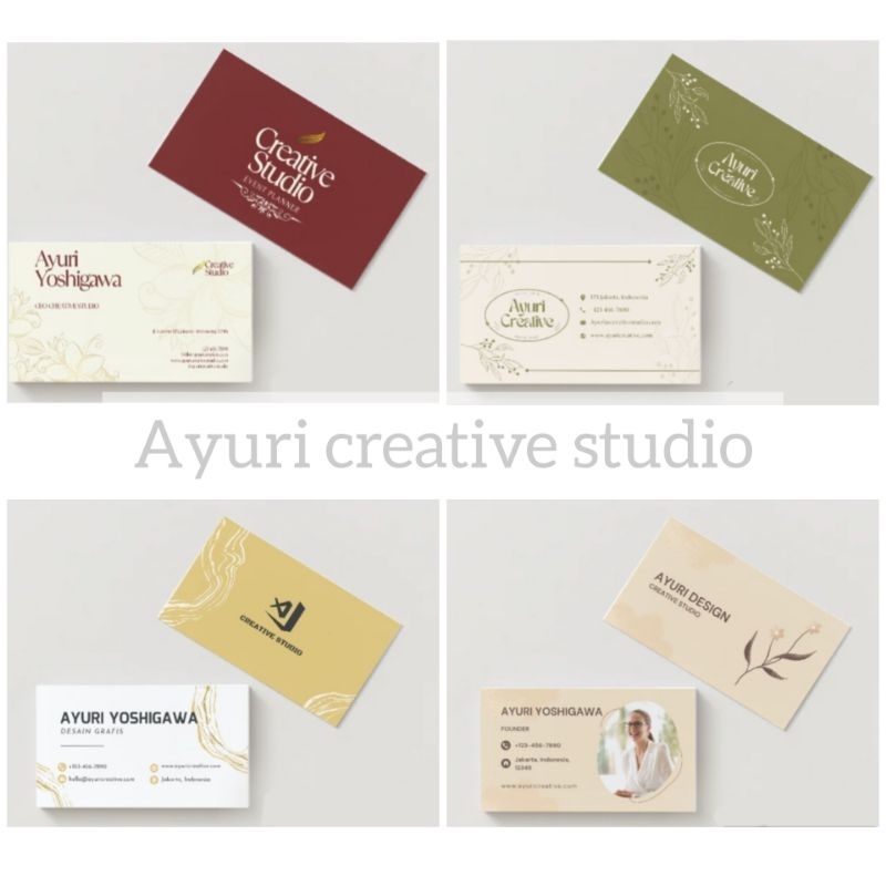 

[AYURI]KARTU NAMA MURAH / KARTU BISNIS 2 SISI WARNA TEBAL