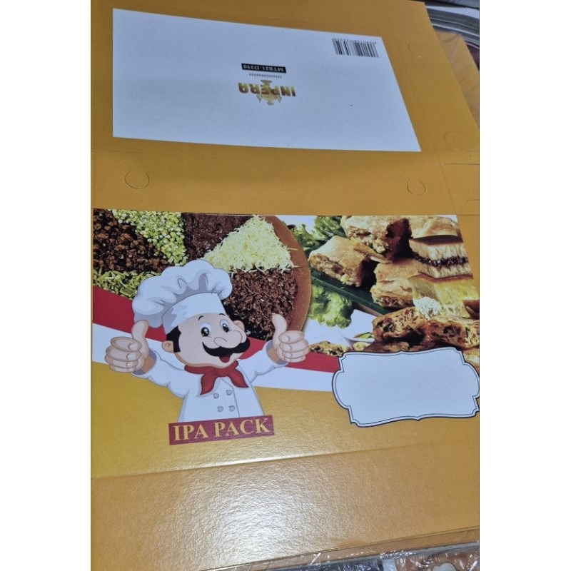 

Dus Martabak IPA Pack tebal 350gr isi 100 Lembar
