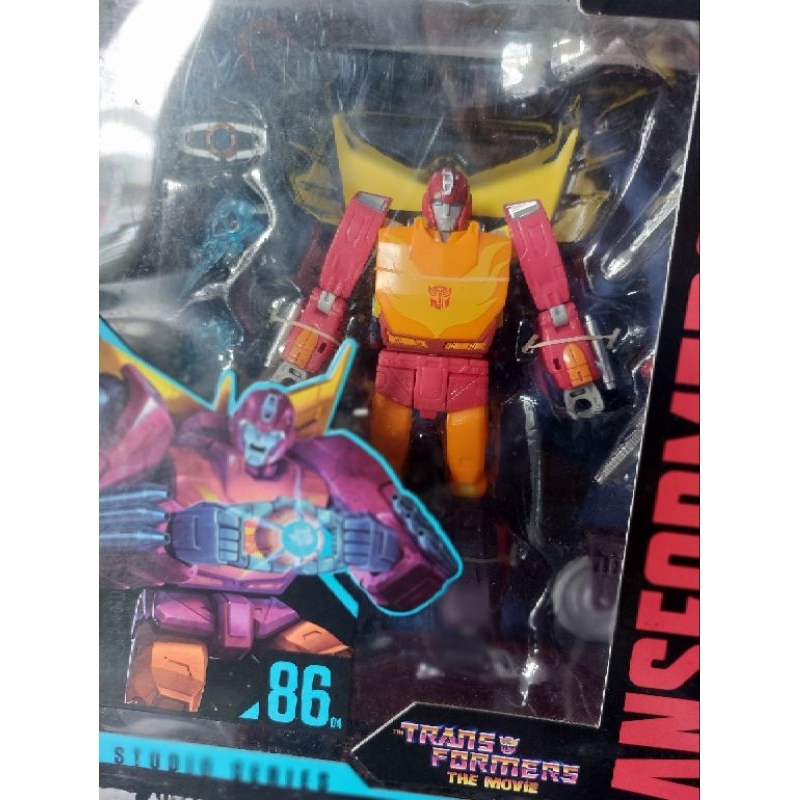Hasbro Transformers Studio Series 86 Hot Rod the movie takara tomi action figure voyager class