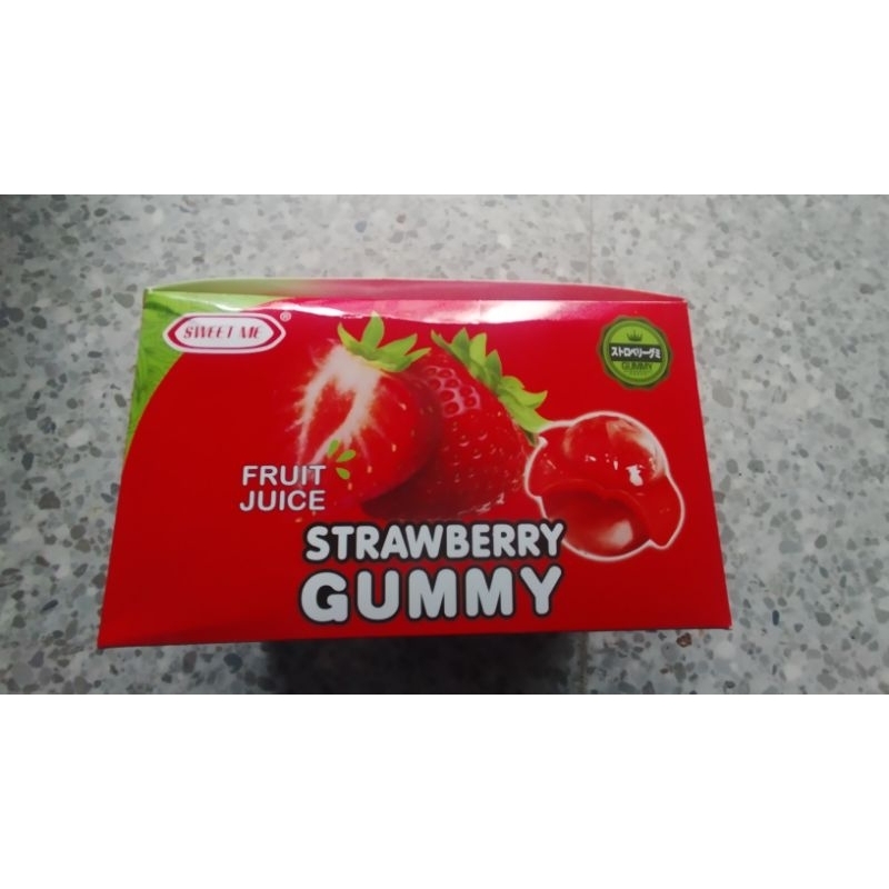 

Permen Strawberry Gummy