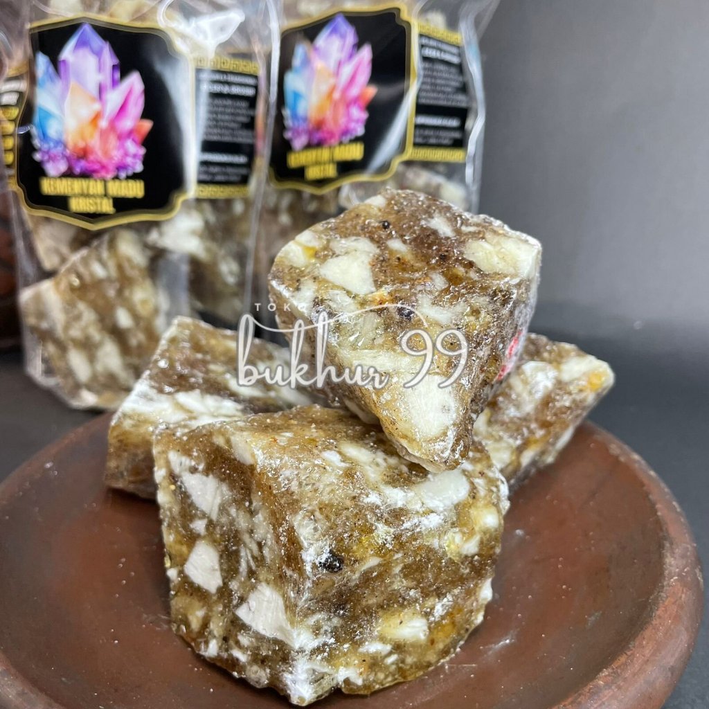 Produk kemenyan kristal putih aromaterapi meditasi