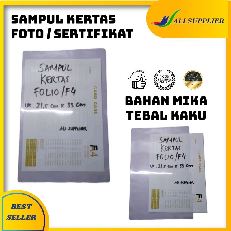 

SAMPUL SERTIPIKAT / SAMPUL KERTAS FOLIO / COVER F4 / MAP FOLIO F4 / SAMPUL IJASAH / COVER SERTIFIKAT / SAMPUL SERTIFIKAT / MIKA SAMPUL KERTAS / PELINDUNG KERTAS / SAMPUL MIKA TEBAL FOLIO / PLASTIK COVER KERTAS / SAMPUL KARTU / COVER DOKUMEN FOLIO / COVER