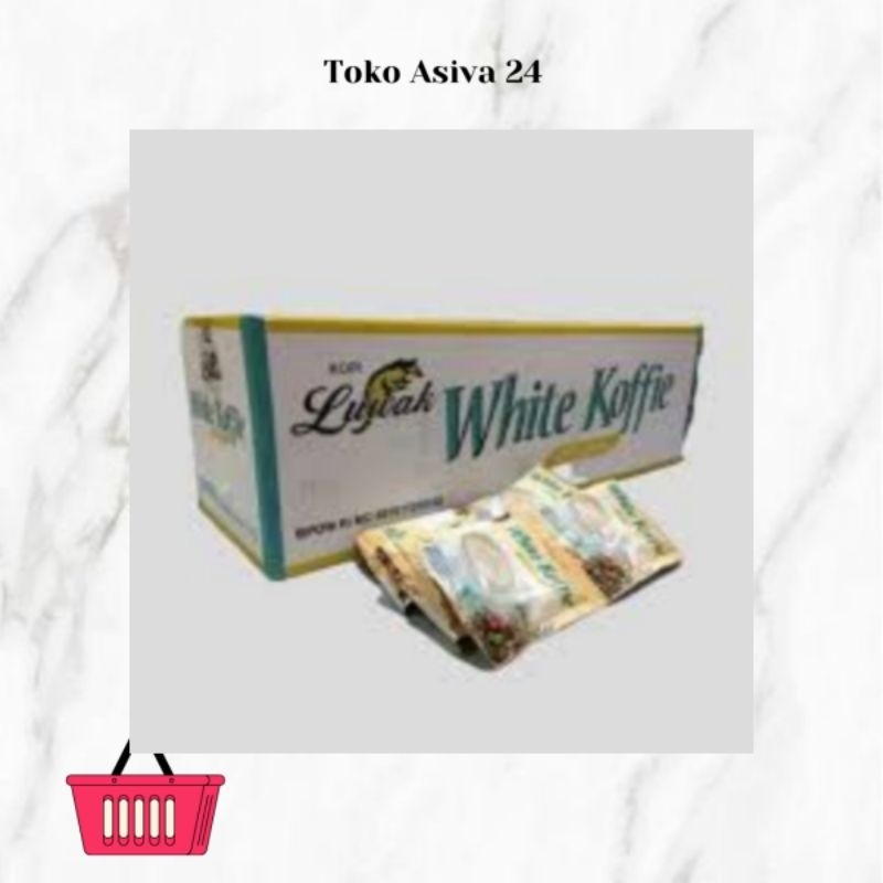 

Kopi White koffe 1 dus isi 12 renceng