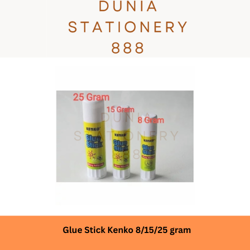 

Lem Kenko Glue Stick 8 15 25 Gram Kecil Sedang Tanggung Besar Kertas Stik