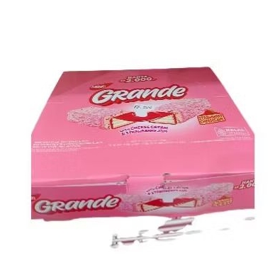 

Nabati grande with cheese cream & strawberry jam cheesecake 220gr 10 pcs @ 22gr