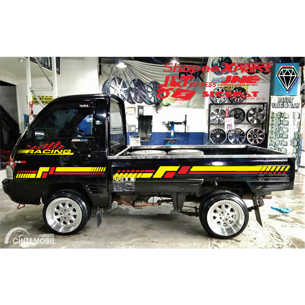stiker mobil pik up carry futura cutting stiker mobil suzuki carry futura