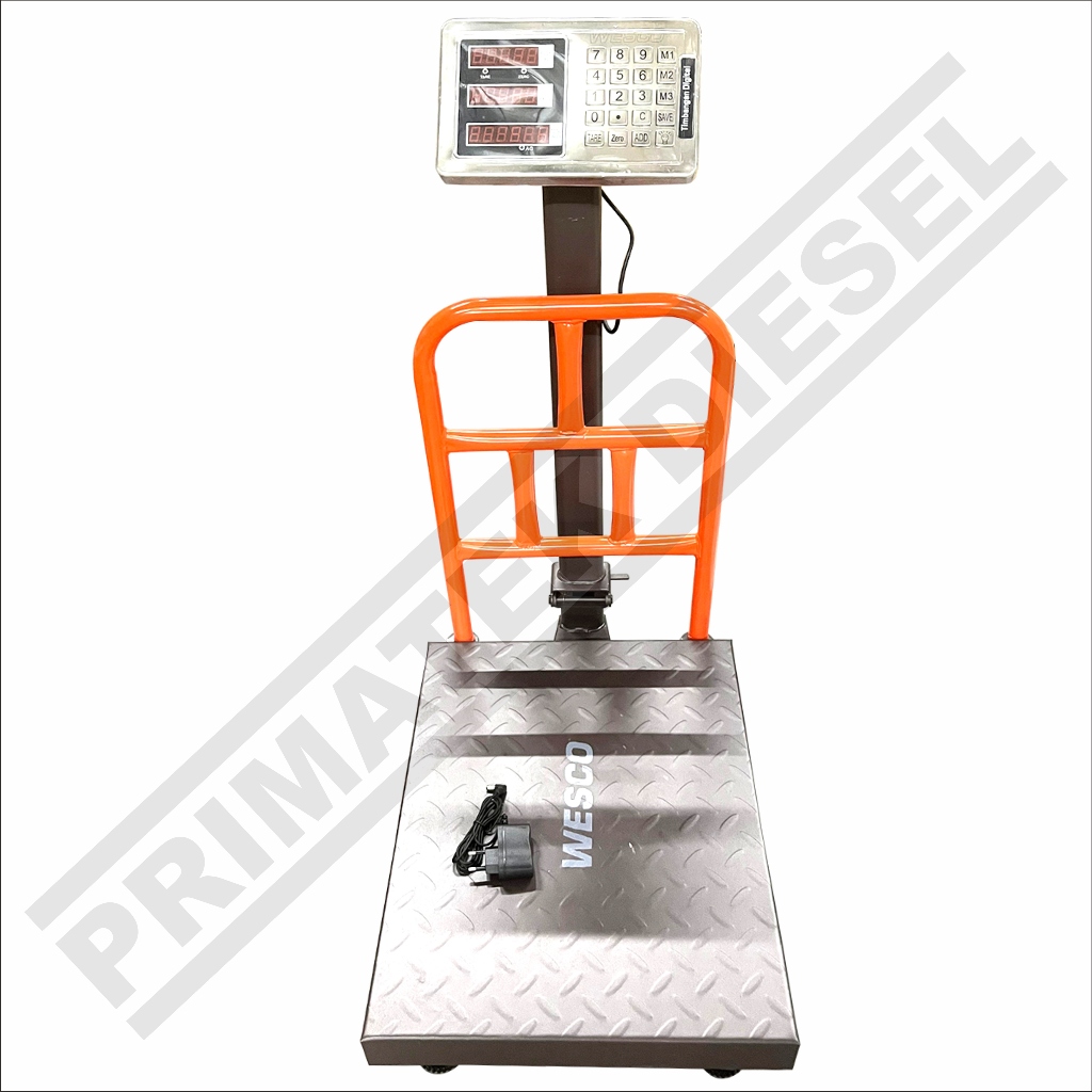 WESCO Timbangan Digital Kapasitas 150kg / Timbangan Duduk Digital 150 Kg TD150 WESCO / Digital Scale