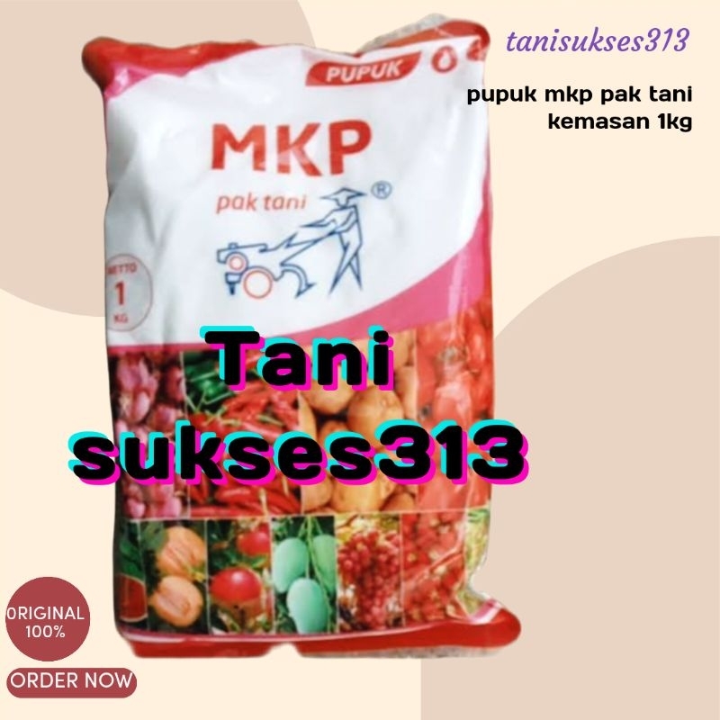 Pupuk mkp 1kg pak tani