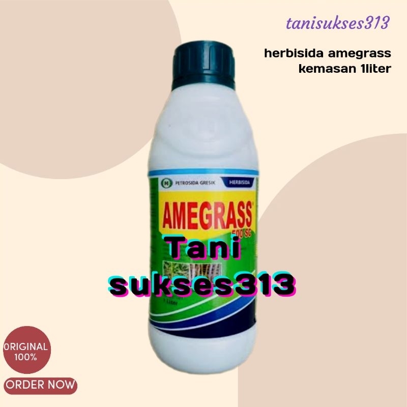Herbisida amegras 1liter obat rumput tebu Amigras 1liter