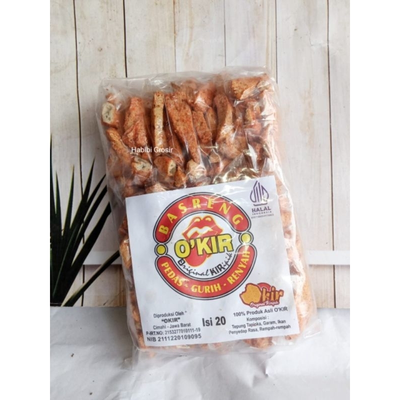 

BASRENG OKIR BASRENG PEDAS 1 PACK ISI 20