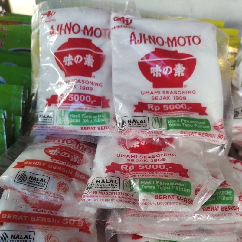 

VETSIN PENYEDAP MAKANAN (AJINAMOTO Rp 5000)
