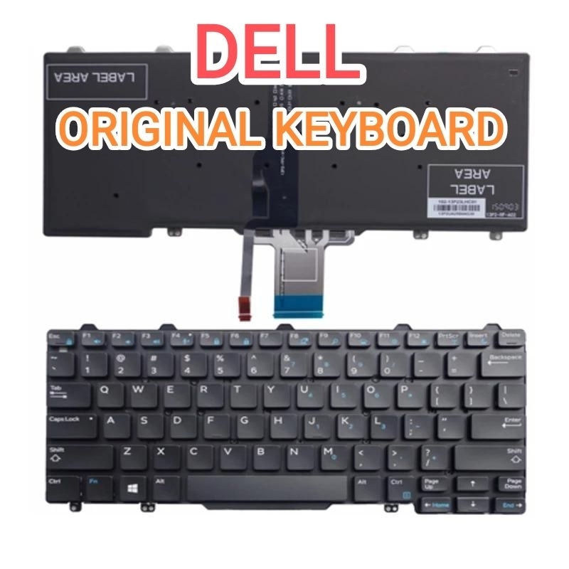 Keyboard  Origina Laptopl Dell Latitude E7250 7250 E5250 Back Light