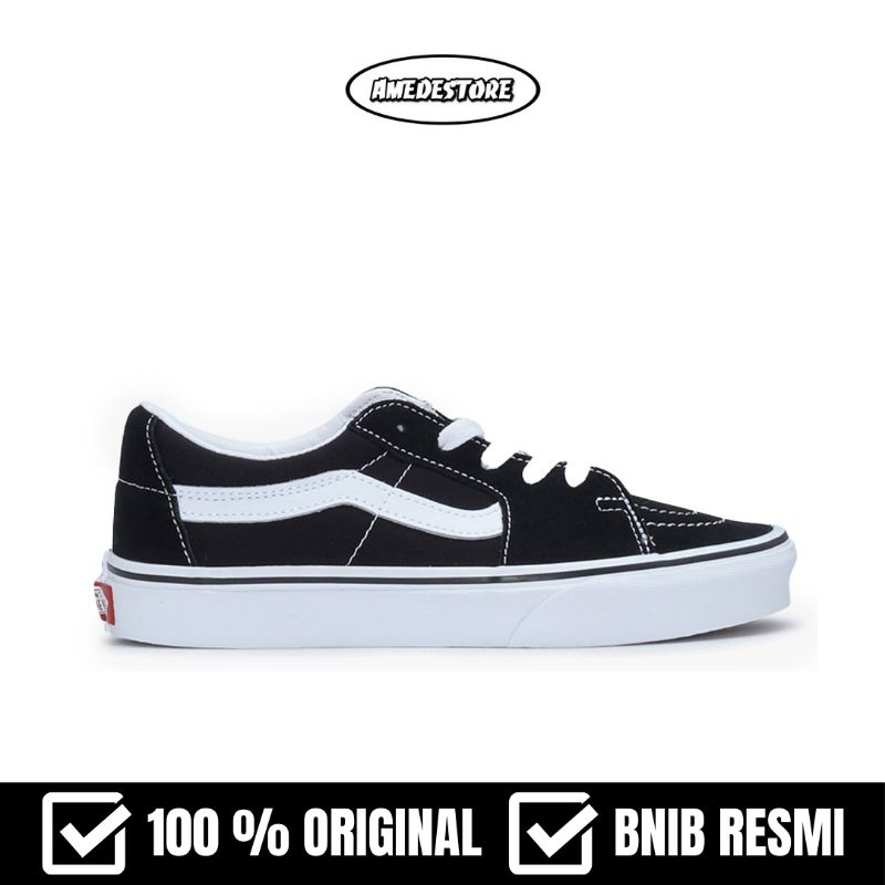 Vans Classic Sk8 Low Black White - Resmi PT Navya