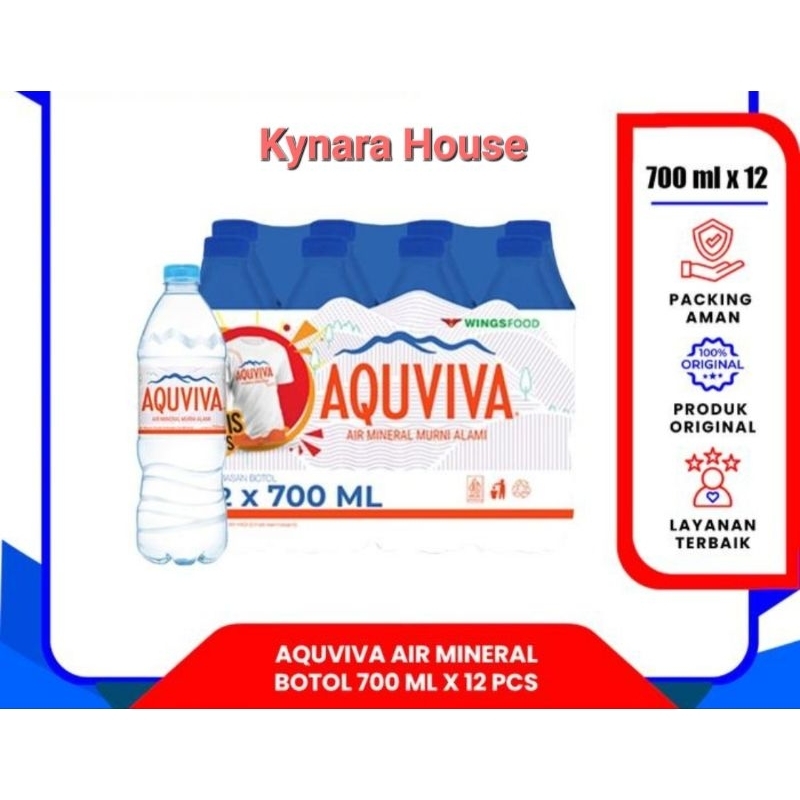 

Aquviva Air Mineral Botol 12x700ml (Karton)
