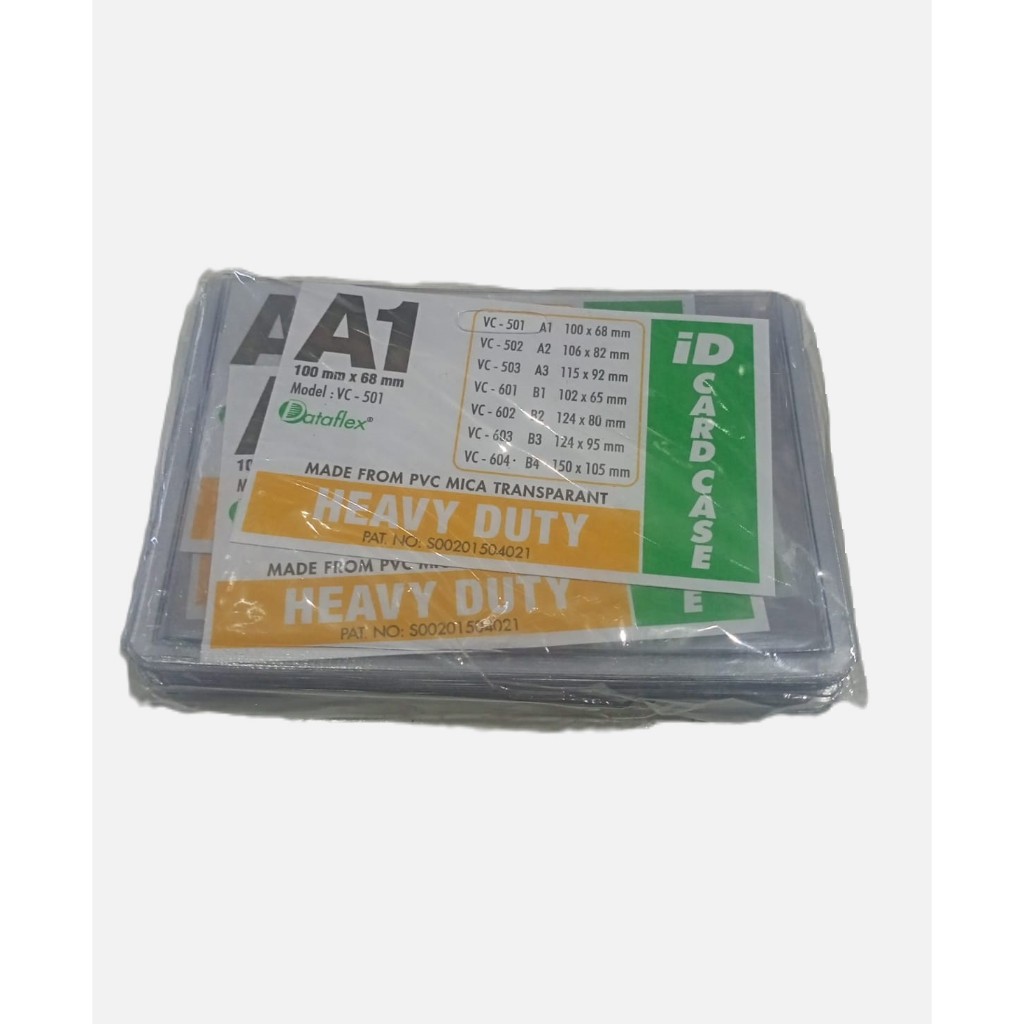 

Dataflex Id Card Holder / Card Case DataFlex / Name Tag Holder / Semua Ukuran / A1 / B1 / A2 / B2 / A3