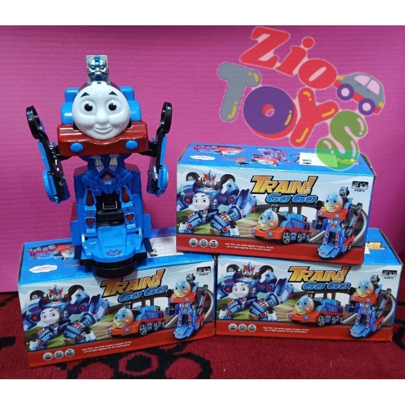 THOMAS TRAIN - KERETA JADI ROBOT