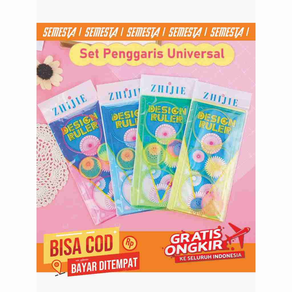 

Penggaris Rotary Ruler Design Bunga Kcl Sekolah Pola