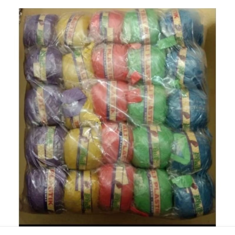 

GROSIR [50rol] TALI RAFIA PLUIT 50 gr Rol Kecil